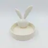 Nuevo Plato de Cerámica para Snacks, Aperitivos y Salsas con Forma Especial de Árbol de Navidad de Cinco Puntas Estilo Europeo 14.5*3.5cm