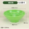 Tazón verde de melamina para fideos plato de plástico para salteado tazón para sopa de comida rápida tazón para arroz plato para sabor cuchara taza plato comercial al por mayor