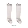 Calcetines de Malla Transpirables para Bebé para Primavera y Verano, Calcetines Infantiles de Tubo Alto Ultra-Delgados con Dibujos Animados Anti-Mosquitos, Calcetines Largos Sin Costuras y sin Apretar