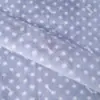 Tecido de Pelúcia com Estampa de Vison e Bolinhas Polka Dots Veludo de Vison Estampa Pontilhada Outono Inverno Chinelos Tecido para Roupas Almofada