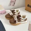 Zapatillas de Entrenamiento Casuales Forradas de Lana Beier para Mujer, Nuevas Versátiles Deportivas Casuales Primavera 2025, Zapatos Forrest Gump Lz9010
