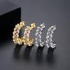 Pendientes de Cuentas Pequeñas de Arroz de Vidrio Bohemio Jinse Moda Coreana Elegantes Pendientes de Perla Diseño ins