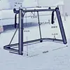 Suporte Eletrônico Espessado para Teclado Rack Eletrônico em Forma de U para Casa Suporte para Piano de 88 Teclas Suporte para Teclado de 61 Teclas para Casa