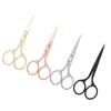 Tijeras de belleza de acero completo para el hogar, tijeras de acero inoxidable para recortar cejas, tijeras para punto de cruz, cortar hilo, corte al por mayor