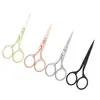 Acero inoxidable adorno de belleza cejas pestañas tijeras multiusos tijeras para barba tijeras de belleza tijeras de acero completo venta al por mayor