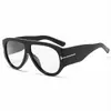 Nuevas Gafas de Sol Estilo Aviador Retro Americano Transfronterizas con Diseño de Varillas Anchas, Gafas de Sol Estilo Callejero para un Look con Estilo