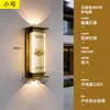 Luminária Solar de Parede Externa Lâmpada de Parede à Prova d'Água Externa para Pátio Nova Iluminação de Tira Foco para Pilar de Portão de Vila Estilo Chinês