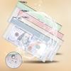 Em estoque Estojo de Lápis de TPU Fosco Bolsa de Armazenamento para Material Escolar Estojo de Lápis para Exame de Estudante Envelope Translúcido Porta-Moedas Bolsa com Zíper