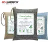 Carvão Ativado Remoção de Formaldeído Saco de Carvão de Bambu Remoção de Odores Saco de Carbono para Decoração Doméstica, Absorção de Formaldeído, Desodorização, Purificação do Ar, Remoção de Formaldeído Doméstico