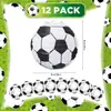 Linternas de Papel de Fútbol del Mundial Decoración para Fiestas de Cumpleaños Infantiles, Linternas Colgantes con Temática Deportiva
