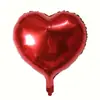 Globo de aluminio con forma de corazón torcido de 18 pulgadas propuesta de matrimonio decoración de habitación de boda gancho para globo de aluminio globo de corazón al por mayor
