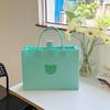 Bolso de mano de primavera 2023 para mujer, de fieltro, moderno y ecológico, con capacidad para añadir logotipo.