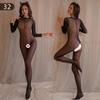Ropa interior sexy medias mameluco tentación rasgada a mano transparencia insinuación traje sexual pasión perspectiva uniforme talla grande mujeres