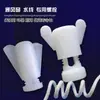 Tornillos de plástico accesorios para gallinero, tornillos de fijación de línea de agua fijación de comedero de pollos equipo de avicultura cuerda de nylon para línea de agua