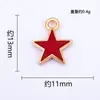 Nicho Transfronterizo DIY Estrella de Cinco Puntas Colgante Versátil de Alta Gama Accesorios Decorativos Se Pueden Mezclar y Vender al por Mayor, Directo del Fabricante