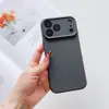 Capa de Silicone Líquido Adequada para Celular Apple 17Pm, Amigável à Pele 17Pro, Modelo Novo 17, 16Plus Cobertura Total da Lente