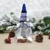 Nova Boneca de Natal com Barba Longa, Boneca de Tecido Sem Rosto Estilo Ins, Boneco do Papai Noel Atacado