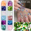 Joias Artesanais DIY Lantejoulas a Laser Glitter Flocos de Mica Pó Nuvem Super Brilhante Papel de Folha de Ouro Pó Opalino Iridescente