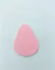 Esponja de maquiagem ultrafina em formato de gota d'água plana, adequada para uso seco e úmido, esponja de beleza sem látex da fábrica de origem