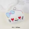 Lindo Colgante Grande de Dibujos Animados de Gato Kt que Chirría, Regalo para Parejas y Mejores Amigos, Decoración para Bolsos, Accesorios de Decoración para Zapatos y Ropa