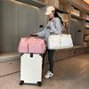 Bolsa de Separação Seco e Molhado, Bolsa de Fitness, Bolsa de Yoga Feminina Estilo Coreano, Bolsa de Viagem Acolchoada de Grande Capacidade, Bolsa para Viagens de Negócios de Curta Distância