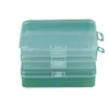 Plástico Transparente Longitud 12.5cm Caja de Empaque Caja de Almacenamiento para Equipo de Pesca Cartas de Póker Caja de Organización para Empaque de Piezas de Repuesto para Ferretería