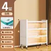Estantería de Acero con Vidrio Transparente y Puertas, Vitrina a Prueba de Polvo, Armario de Almacenamiento de Hierro para Figuras de Modelo