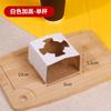 Portavasos de Cartón Corrugado Kraft para Té de Leche y Café, Base de Bandeja para Uno/Dos/Cuatro Vasos, Papel Kraft Desprendible