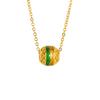 Oro Arena Esmalte Antiguo Pulsera Collar Mil Li Jiangshan Estilo Nacional Temperamento Retro Joyería de Mano Accesorios de Alto Sentido Joyería