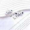 Polo Lunares Lazo Diseño Especial Dulce Retro Estilo Hong Kong Pendientes de Nicho Tocados Colgante Accesorios DIY