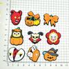 Novos Sapatinhos de Plástico Macio de PVC para Halloween Fivela Decorativa Removível Sapato Flor Fivela de Sapato Acessórios DIY Transfronteiriços em Estoque