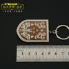 Lenda de Zelda lágrimas do reino circundante mini mar escudo de vento liga modelo de brinquedo chaveiro pingente