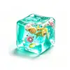 Copos de Nieve Cubitos de Hielo Agradables Cubitos de Hielo Juguete Squishy de Maltosa Juguete Squishy de Concha Marina Gadget de Alivio del Estrés de Rebote Lento