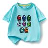 Camiseta de algodón para niños Space Kill, venta al por mayor, de comercio exterior, de manga corta, para bebé, fina, de verano