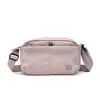 Bolso cruzado impermeable de estilo sencillo para mujer, nueva colección de otoño, versátil, ligero, bolso pequeño casual con múltiples cremalleras, bolso de hombro