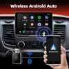Caja CarPlay Inalámbrica para Coche Original Conectada por Cable 2 en 1 Caja de Conexión Android Auto Enchufe y Juega en el Coche