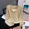 Camiseta de Manga Larga con Bloques de Color Falsa de Dos Piezas 2025 Ajustada para Mujer, Diseño Adelgazante, Top de Capa Base, Camiseta de Manga Larga Ajustada