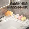 Soporte para Jabón Tipo A de Acero Inoxidable Plato para Jabón Lavabo del Baño Encimera Soporte para Jabón de Lavandería