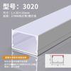 Lámpara con ranura para tarjetas lámpara lineal ranura de aluminio lámpara de línea led lámpara de tira empotrada sin lámpara lineal principal ranura para lámpara de perfil de aluminio