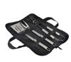 Fábrica de atacado ferramentas para churrasco 9 peças churrasco aço inoxidável churrasco Oxford saco combinação acampamento ao ar livre utensílios para churrasco
