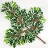 Galhos de Folhas de Ficus Simuladas, Folhas de Árvore Simuladas, Folhas Falsas, Shoppings, Projetos para Espaços de Hotéis, Lotes de Decoração de Palco para Jardins