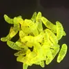 Fábrica de señuelos imitación gusano de la harina al por mayor señuelo falso para pesca en mar ligero equipo de pesca Señuelo Suave equipo de pesca