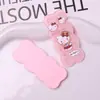 Parche de Resina con Encaje de Gato Estampado Lindo para DIY Pasador Decoración de Funda de Teléfono Móvil Accesorios para el Cabello Tocado Accesorios para Pasador