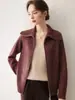 Cárdigan de Cachemira Otoño Invierno Nuevo Estilo Mujer Solapa Grande Holgado Estilo Coreano Estilo Perezoso Top Moda Cremallera Tejido