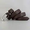 2026 Nuevo Modelo Cinturón de Cuero Genuino para Mujer con Hebilla de Pin, Cinturón Decorativo Versátil para Jeans, En Stock Mayoreo