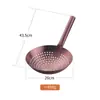 Espumadera de Acero Inoxidable 304 para Uso Doméstico, Espumadera Grande de Cocina para Fideos, Dumplings y Freír, Espumadera con Drenaje y Filtrado de Aceite