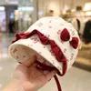 Gorro de Bebé Estilo Primavera y Otoño Lindo Súper Adorable Gorro con Orejas para Protección de Recién Nacido para Niñas Cubre Cabeza Sombrero de Princesa Cálido para Otoño e Invierno