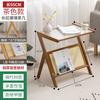 Mesa Auxiliar, Mesa de Centro Pequeña, Mesa de Noche, Gabinete Lateral para Sofá, Apartamento Pequeño de Vidrio Changhong, Mesa de Té Cuadrada Distante, Mesa de Esquina Japonesa al por Mayor