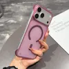 Adecuado para Funda de Teléfono Móvil Apple 18Promax, Magnética sin Marco, Succión, iPhone 17 Mate 16 Semitransparente, Ultra Delgada, Protectora
