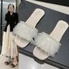 Sandalias de Dedo Planas Suaves de Hada Perla para Mujer, Novedad Verano 2026 Antideslizantes Moda Popular de Internet Versátiles